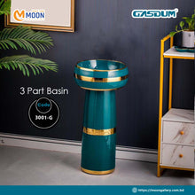 Load image into Gallery viewer, GASDUM™ 3 PART DRUM BASIN-3001
