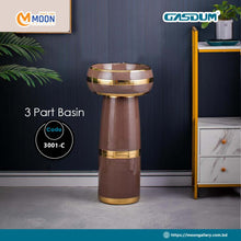 Load image into Gallery viewer, GASDUM™ 3 PART DRUM BASIN-3001
