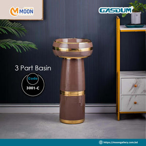 GASDUM™ 3 PART DRUM BASIN-3001