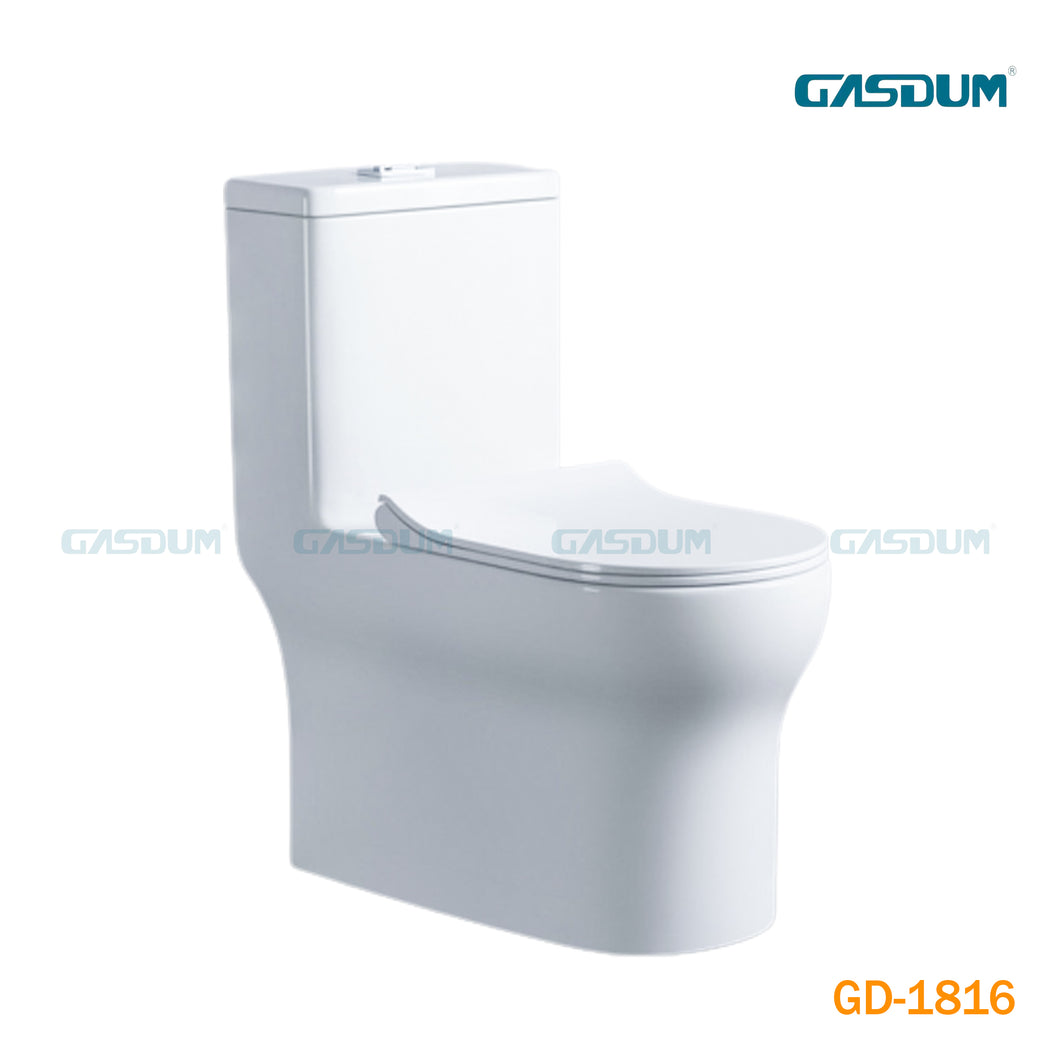GASDUM™ ONE PIECE COMMODE GD-5521