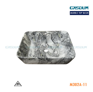 GASDUM™ MARBLE SHET TOP BASIN-M302A