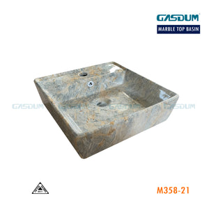 GASDUM™ MARBLE SHET TOP BASIN-M358